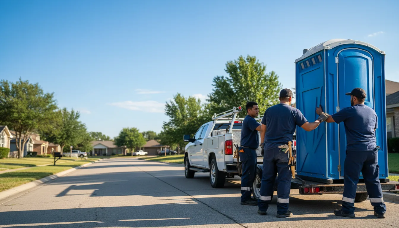Portable Toilet Rental in La Pryor, TX near me
